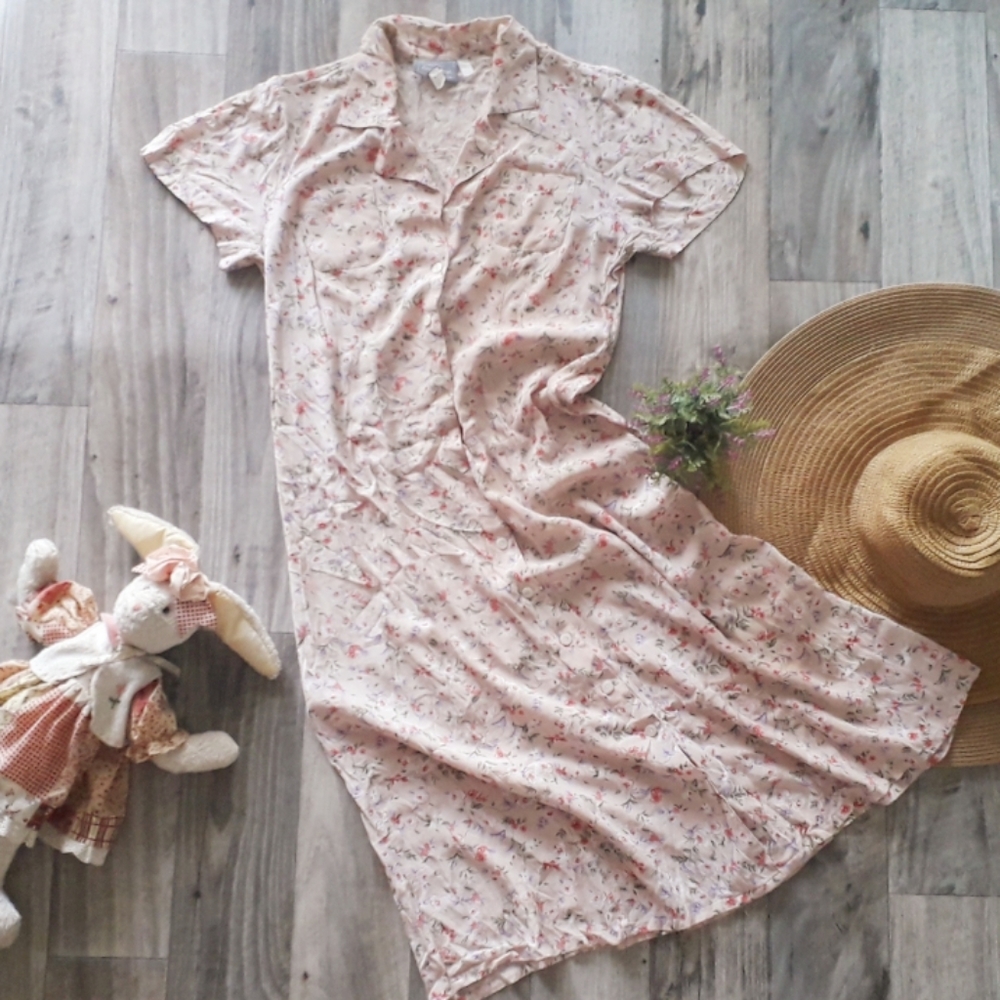 Carol Anderson Vintage Floral Dress